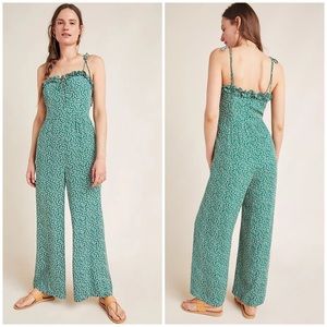 Anthropologie First Monday Sweetheart Jumpsuit